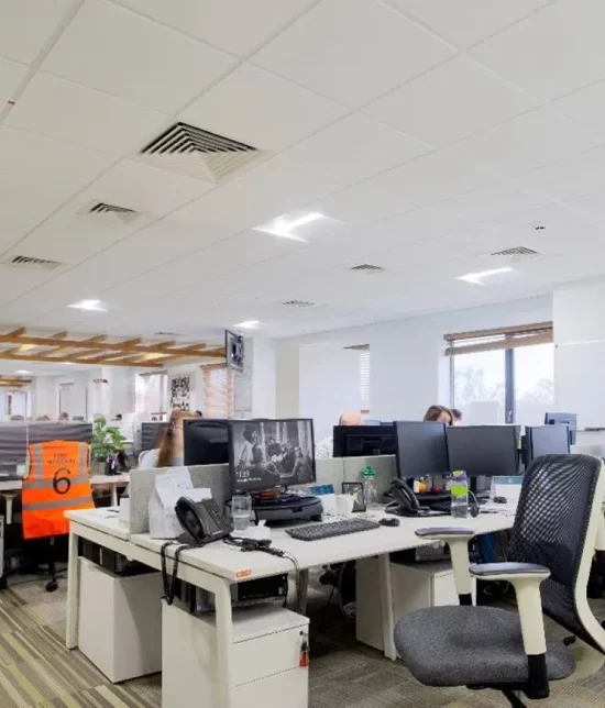 Office using Tamlite lighting Horizon