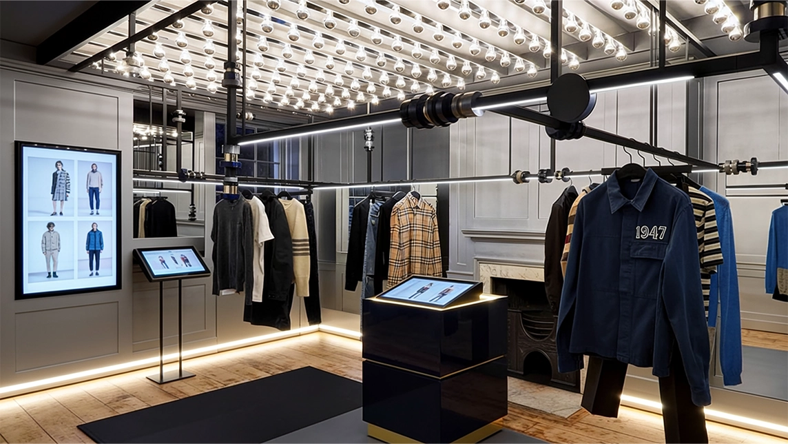 Can (good) lighting attract shoppers back to stores