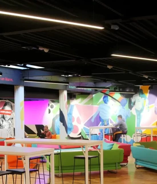 University Recreational area with Tamlite LED's