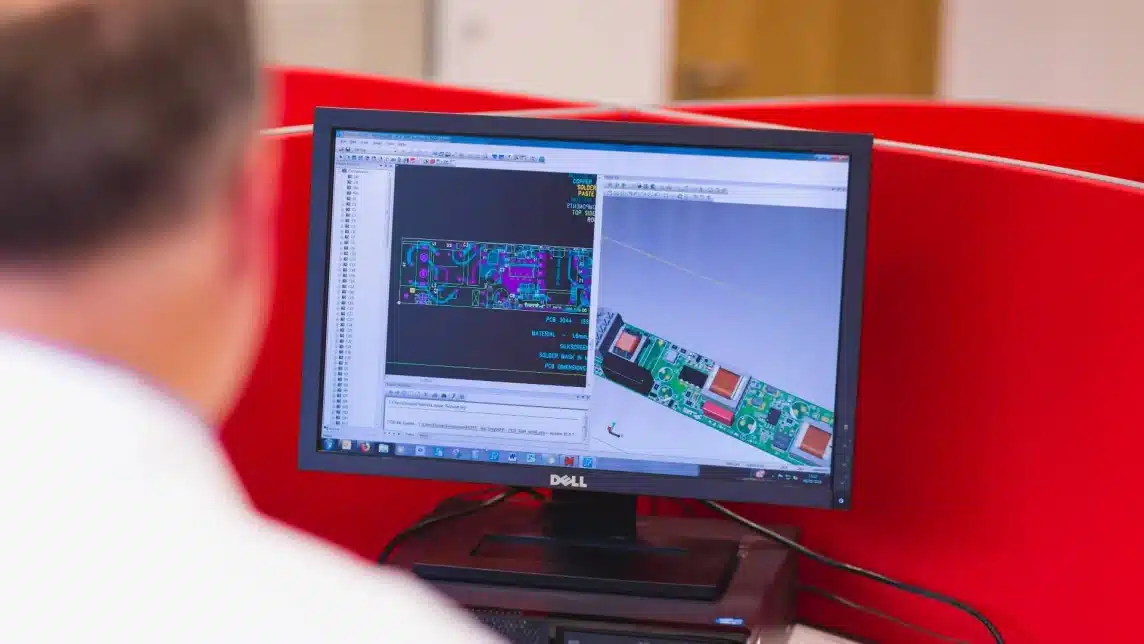 Design of chipboard on a computer