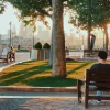 City centre park